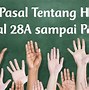 Pasal 28 Ayat 1 Tentang Hak Dan Kewajiban